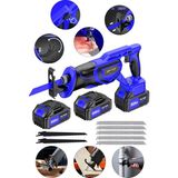 Dozzer Diamond Serii 999VF Kömürsüz Motor Kemik Ahşap Demir Kesme Tilki Kuyruğu Akülü Testere Makinesi