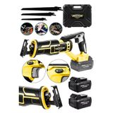 Dozzer Fuchs 21 Volt 3Ah Kömürsüz Motor Kemik Ahşap Demir Kesme Tilki Kuyruğu Akülü Testere Makinesi