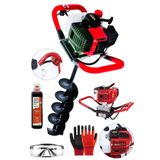DOZZER Germany 5800 Cc 2.4 Hp 4x4 Turbo Benzinli 150mm 100cm Toprak Burgu Makinesi