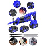 Dozzer Ranger Seri 21Volt 3 Ah 4 Bıçaklı Akülü Kemik Ahşap Demir Kesme Tilki Kuyruğu Makinesi