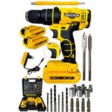 Dozzer Würth Seri 27 Parça 12 V 2.0 Ah Bakır Sargılı Çelik Şanzuman Şarjlı Akülü Vidalama Matkap
