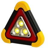 Dp-209 Şarjlı Led Üçgen Reflektör Stop Lambası, Çok Fonksiyonlu Acil Durum Uyarı Işığı, Usb Şarj Edilebilir, Mıknatıslı Ve Katlanabilir Tasarım, Araç Ve Yol Güvenliği İçin [Enerji Sınıfı A+]