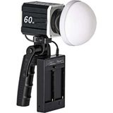 DP-60W 60W Bi Color LED Stüdyo Işık Foto Video Sürekli Işık Kumandalı Ürün Çekim Video Işığı - Siyah