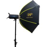 Dp 95CM Kolay Kurulum Gritli Octagon Bowens Softbox - Siyah