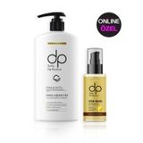 Dp Daily Perfection Pamuk Sütü Şampuan 800 ML + Argan Yağlı Saç Bakım Yağı 100 ML
