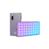 DP Led 135 RGB Led Işık Paneli Foto Video Işık RGB Slikon Diffucer Çantalı Şarj Edilebilir