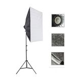 DP Softbox 50X70 cm Sürekli Video Işığı Yotuber Kit Taşınabilir Kullanım İçin