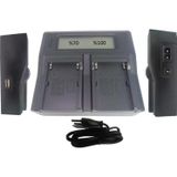 DP Sony Np-F770, F970 Kamera Bataryası Için Dijital Şarj Aleti
