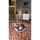 DP Tasarım Evi Özel İsimli Çanta Ayakkabı Ve Moda Tasarım El Yapımı Hediyelik Kahve Fincan Seti