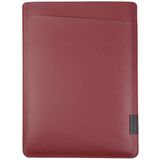DPOB MacBook Pro Kılıf, MacBook New Air 13 / Pro 13 inç Retina Ekranlı Mikrofiber Deri Kılıf Çanta [A1932 A1989 A1706 A1708] (Kırmızı)
