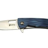 Dpx Gear Aculus F004 Bl Mavi Kurtarma / Kamp Çakı 18CM - Yarı Otomatik, Cam Kırma Aparatlı, Kemerlikli, Kutulu