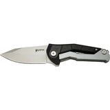 Dpxgear Sugga 915B Bk Siyah Ampamp Beyaz Kamp / Outdoor Çakı 17,5cm - Yarı Otomatik, Kemerlikli, Kutulu