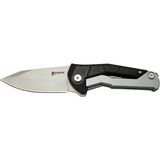 Dpxgear Sugga 915B Bk Siyah & Beyaz Kamp / Outdoor Çakı 17,5cm - Yarı Otomatik, Kemerlikli, Kutulu