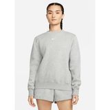 DQ5751-063 W NSW PHNX FLC STD CREW Gri Kadın Bisiklet Yaka Sweatshirt