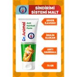 Dr. Animal Malt | Sindirim Sistemi Destek | Kedi Malt Macunu | Anti Hairball Paste | Kedi Vitamini | 75 GR