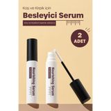 DR BANGGIWON Kaş ve Kirpik İçin Dökülme Karşıtı Serum, Şeffaf Ampul Formülü, 2x15Ml Kutu İçeriği 2 Adet