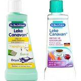 Dr. Beckmann Leke Canavarı Ofis ve Hobi Malzemeleri Leke Çıkaracı 50 ml + Meyve ve Içecek Leke Çıkaracı 50 ml 2li Leke Çıkarıcı Set