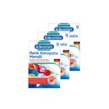 Dr.Beckmann Renk Koruyucu Mendil 12’li x3 Set – Renkliler ve Beyazlar İçin Boya Karışmasını Önleyen Mendil