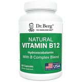 Dr.berg Natural Vitamin B12 Hydroxocobalamin With B Complex 60 Kapsül