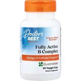 Dr Best Doctors Best Fully Active B Complex With Quatrefolic 60 Veggie Caps (B1-B2-B3-B6-B12-Biotin-Vita C)