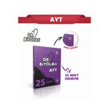 DR.BİYOLOJİ AYT 25 DENEME 9786256350359 Oksijen Yayınları