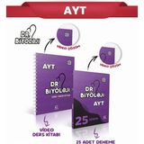 Dr.biyoloji Ayt Video Ders Kitabı&ayt 25 Deneme Set