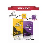 DR.BİYOLOJİ TYT 50 DENEME+AYT 25 DENEME 2'Lİ SET TYB324BTECIIY2AR36 Oksijen Yayınları