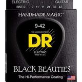DR Black Beauties Elektro Gitar 0,9 Uzun Ömürlü Siyah Takım Tel (El Yapımı)