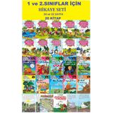 Dr.BOOK 1. Ve 2. Sınıf Seviyesinde Okumayı Sevdiren Renkli Hikaye Seti 20 Kitap Birgünhikayebirgünödev