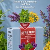 Dr. Bronos - Strs Free 30'lu Stick Çay (Melisa & Kantaron & Kedi Otlu) - Bitki Çayı