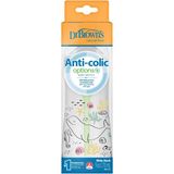 Dr Brown's 270 ml Geniş Ağız PP Antikolik Biberon Renkli Plastik Malzeme ile Yenidoğan İçin - 100 ml