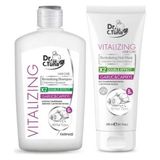 Dr.C.Tuna Sarımsaklı Vitalizing 500 ml Şampuan ve Bakım Kremi + 200 ml Şule Şampuan