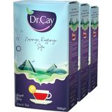 Dr. Çay Siyah Çay ile Bamya Çiçeği Karışımı 1000 gr 3'lü - 1 kg
