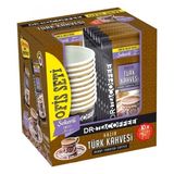 Dr Coffe Dr.Coffee Hazır Türk Kahvesi Şekerli Ofis Seti (10'lu) - 110 gr