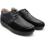 Dr.Comfort 10604 Ortopedik&Therapeutic Rocker Bottom Erkek Deri Ayk. Siyah