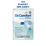 Dr.Comfort 120 Adet 4 Paket 30'lu XL Hasta Bezi