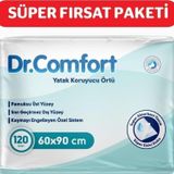 Dr.Comfort 60X90 Yatak Koruyucu Örtü 120 Adet