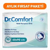 Dr Comfort 60X90 Yatak Koruyucu Örtü 3 Paket - 90 Adet