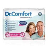 Dr. Comfort Belbantlı Hasta Bezi S Beden, 50-85 cm, 90 Adet
