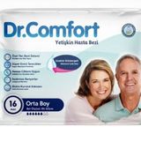 Dr.Comfort Belbantlı M 16 Adet Yetişkin Hasta Bezi