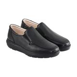Dr.Comfort Dr. Comfort 10013 Siyah Hakiki Deri Ortopedik Diyabetik Erkek Şeker Ayakkabı