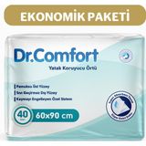 Dr.Comfort Dr Comfort 60X90 Yatak Koruyucu Örtü 40 Adet