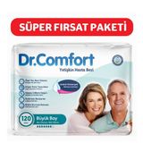 Dr.Comfort Large 30x4 Adet Bel Bağlamalı Hasta Bezi