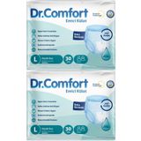 Dr.Comfort Yetişkin Emici Külot Large 30x2 Adet Hasta Bezi