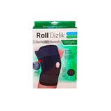 Dr. Cornell Roll Dizlik - Roll Patella ve Ligament Destekli Dizlik - Ayarlanabilir Bedenli - Neopren Kumaş Siyah