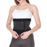 Dr. Cornell Termal Sauna Kemer 30X130 cm Bel Korsesi Sporcu Kemeri Incelme Zayıflama Kemeri Neopran Kemer Battal Boy - Standart - Siyah