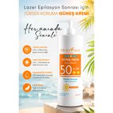 Dr.Davilla LAZER SONRASI GÜNEŞ KREMİ 200 ml. SPF 50+ SPOT Aloe Vera Yüksek Korumalı Yüz Güneş Kremi Photoderm