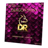 DR DEQ-9 - Dragon Skin + ™ Electric Gitar Telleri 09-42 - Elektro Gitar Telleri