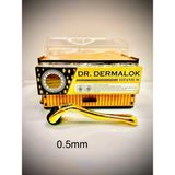 Dr. Dermalok Dermaroller Gold Professional 0. 5mm Saç, Sakal, Kaş Serum Kullanımına Uygun Yeni Seri - Altın