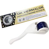 Dr. Dermalok Dermaroller Professional-Saç, Sakal, Kaş, Serum Kullanımına Uygun Yeni Seri 1 mm Beyaz